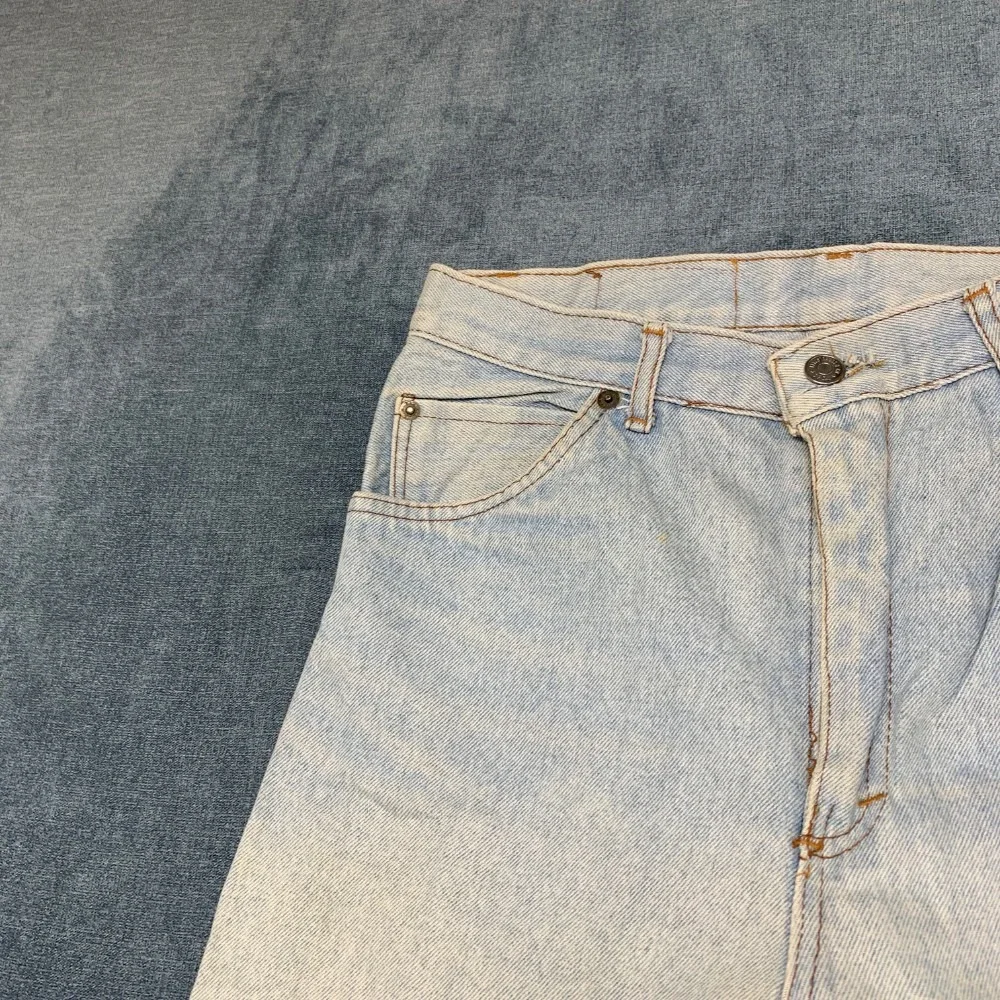 Vintage Levi's 501 Jeans Mens 29x36 Blue Denim Mid Rise Light Wash Streetwear